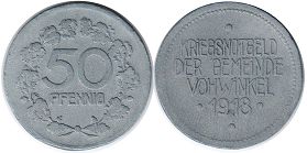 notgeld Vohwinkel 50_pfennig 1918