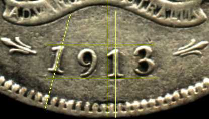 Reverse of 1913 florin