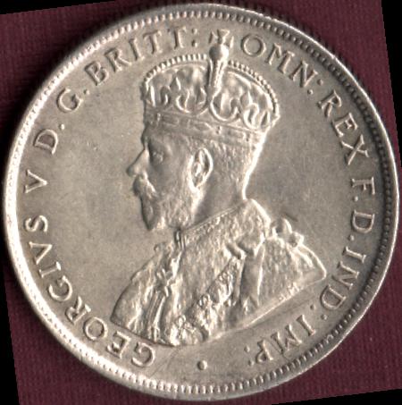 typical of all the George V florin