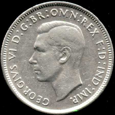 First of the George VI obverses