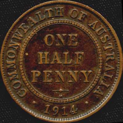 Half Penny 1914