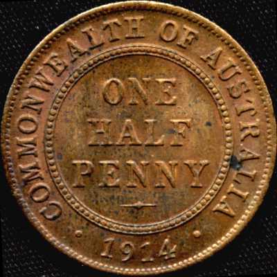 Half Penny 1914