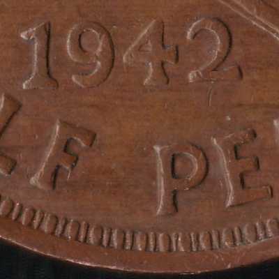 Half Penny 1942