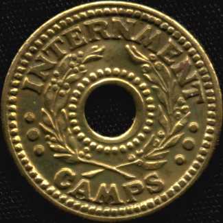 One Penny Hay Internment Camps Token