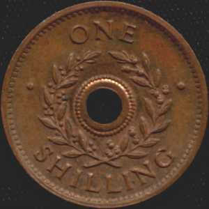 One shilling Hay Internment Camps Token