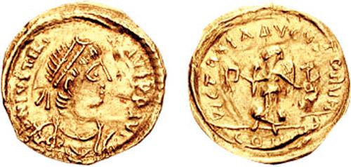 Byzantine coin