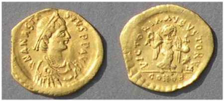 Byzantine coin