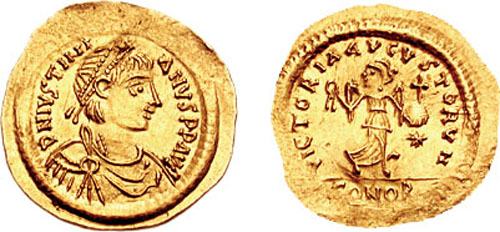 Byzantine coin