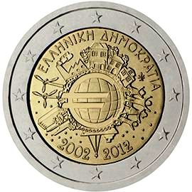 coin 2 euro Greece coin 2 euro Greece