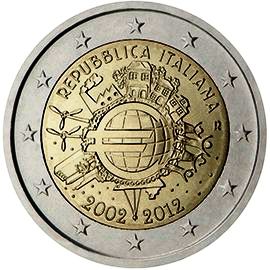 coin 2 euro Italy coin 2 euro Italy