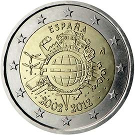 coin 2 euro Spain coin 2 euro Spain