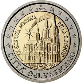 coin 2 euro 2005 va