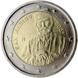 coin 2 euro 2007 San_marino coin 2 euro 2007 San_marino