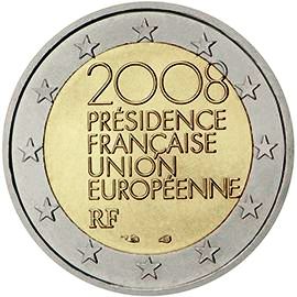 coin 2 euro 2008 France1 coin 2 euro 2008 France1