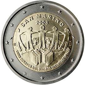 coin 2 euro 2008 San_Marino coin 2 euro 2008 San_Marino