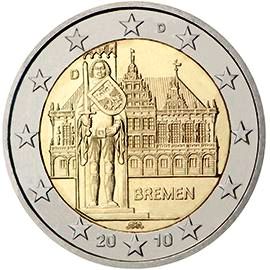 coin 2 euro 2010 de coin 2 euro 2010 de