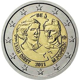 coin 2 euro 2011 be