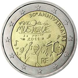 coin 2 euro 2011 fr