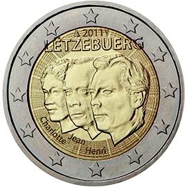 coin 2 euro 2011 lu