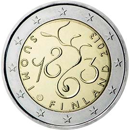 coin 2 euro 2013 Finland_Suomi coin 2 euro 2013 Finland_Suomi