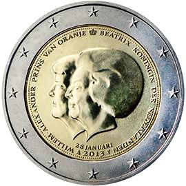 coin 2 euro 2013 Netherlands_Abdication coin 2 euro 2013 Netherlands_Abdication