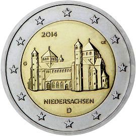 coin 2 euro 2014 Germany_Niedersachsen coin 2 euro 2014 Germany_Niedersachsen