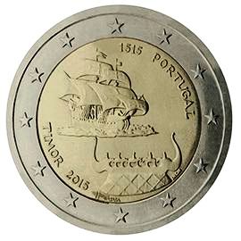 coin 2 euro 2015 Portugal_ship coin 2 euro 2015 Portugal_ship