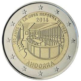 coin 2 euro 2016 andorra_150_anniversary coin 2 euro 2016 andorra_150_anniversary