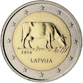 coin 2 euro 2016 latvia_agriculture coin 2 euro 2016 latvia_agriculture