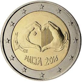 coin 2 euro 2016 malta_solidarity coin 2 euro 2016 malta_solidarity
