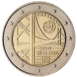coin 2 euro 2016 portugal_bridge coin 2 euro 2016 portugal_bridge