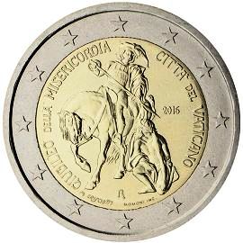 coin 2 euro 2016 vatican_mercy coin 2 euro 2016 vatican_mercy