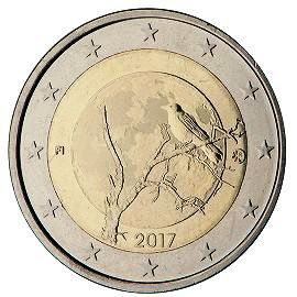 coin 2 euro 2017 Finland_Nature coin 2 euro 2017 Finland_Nature
