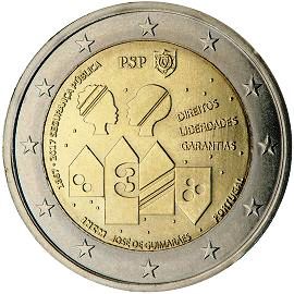coin 2 euro 2017 Portugal_public_security coin 2 euro 2017 Portugal_public_security