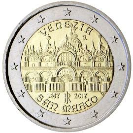 coin 2 euro 2017 italy_venice coin 2 euro 2017 italy_venice