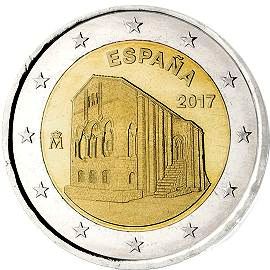 coin 2 euro 2017 spain_asturias coin 2 euro 2017 spain_asturias