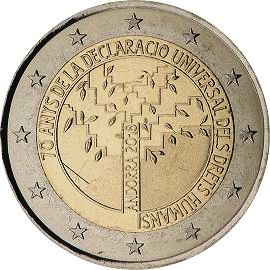 coin 2 euro 2018 andorra_70yrs_declhumrights