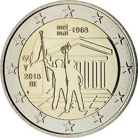coin 2 euro 2018 belgium