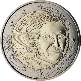 coin 2 euro 2018 france