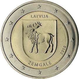 coin 2 euro 2018 latvia_zemgale