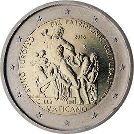 coin 2 euro 2018 vatican