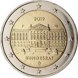 coin 2 euro 2019 de_70anniv_Bundesrat coin 2 euro 2019 de_70anniv_Bundesrat