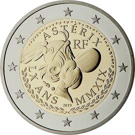 coin 2 euro 2019 fr_60annivAsterix coin 2 euro 2019 fr_60annivAsterix