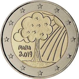 coin 2 euro 2019 mt_nature_dvpt coin 2 euro 2019 mt_nature_dvpt