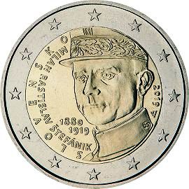 coin 2 euro 2019 sk_100annivdeathMRS coin 2 euro 2019 sk_100annivdeathMRS