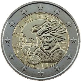 coin 2 euro 2020 be_janvaneyck coin 2 euro 2020 be_janvaneyck