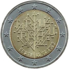 coin 2 euro 2020 et_centTartuPeaceTreaty coin 2 euro 2020 et_centTartuPeaceTreaty