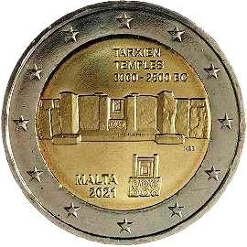 coin 2 euro 2021 mt_tarxien_temples_1 coin 2 euro 2021 mt_tarxien_temples_1