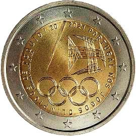 coin 2 euro 2021 pt_olympics coin 2 euro 2021 pt_olympics