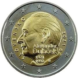 coin 2 euro 2021 sk_november coin 2 euro 2021 sk_november